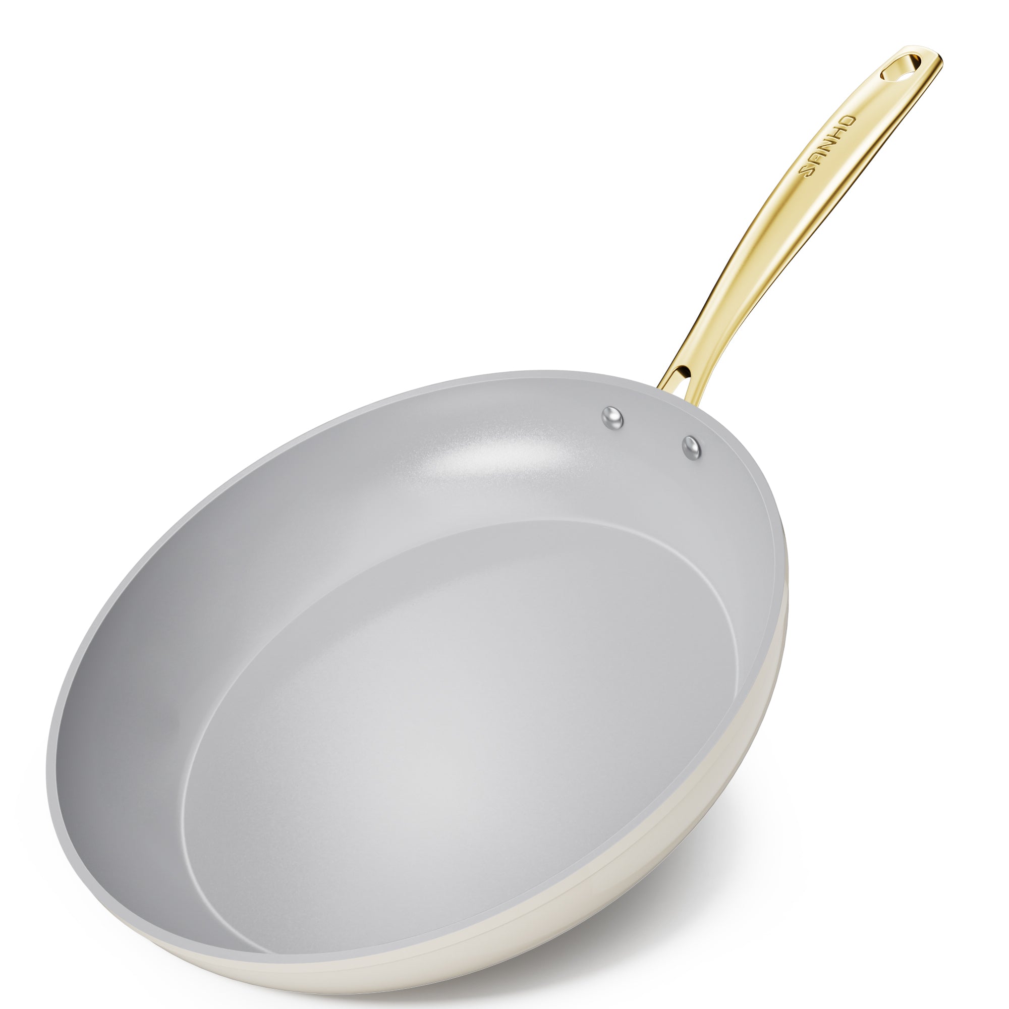Sanho Diamond Titanium Ceramic Frying Pan - Sanho