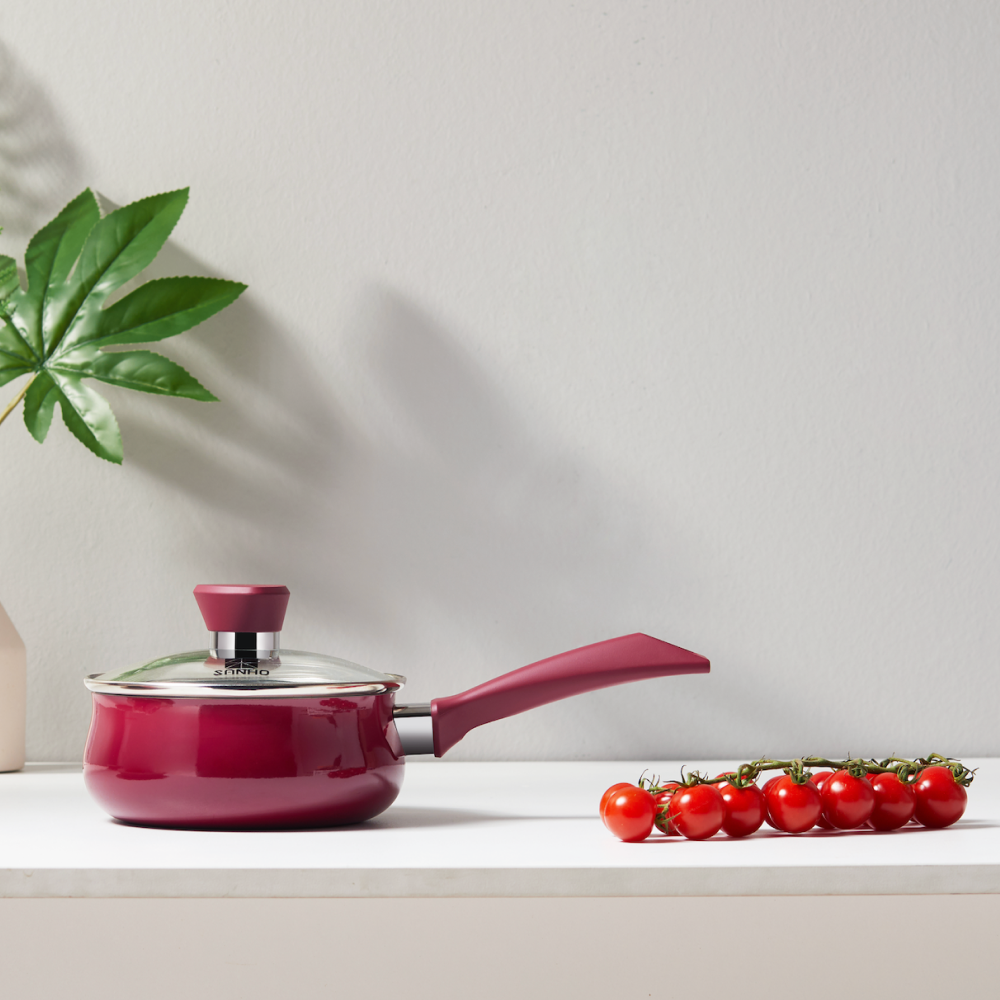Sanho Enameled Cast Iron Saucepan - Sanho